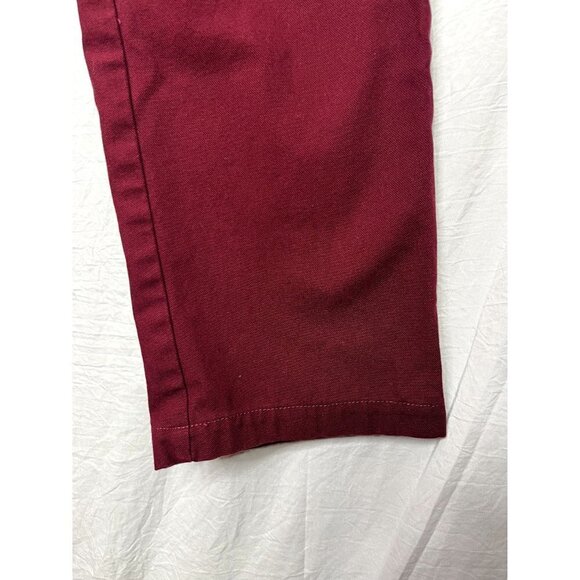Scully Rangewear Canvas Pant Red Burgundy Women Size 33 Style# RW040 - Picture 4 of 10
